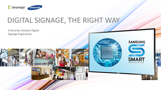 Digital signage, the right way